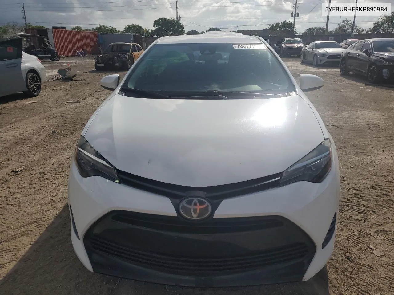 5YFBURHE8KP890984 2019 Toyota Corolla L