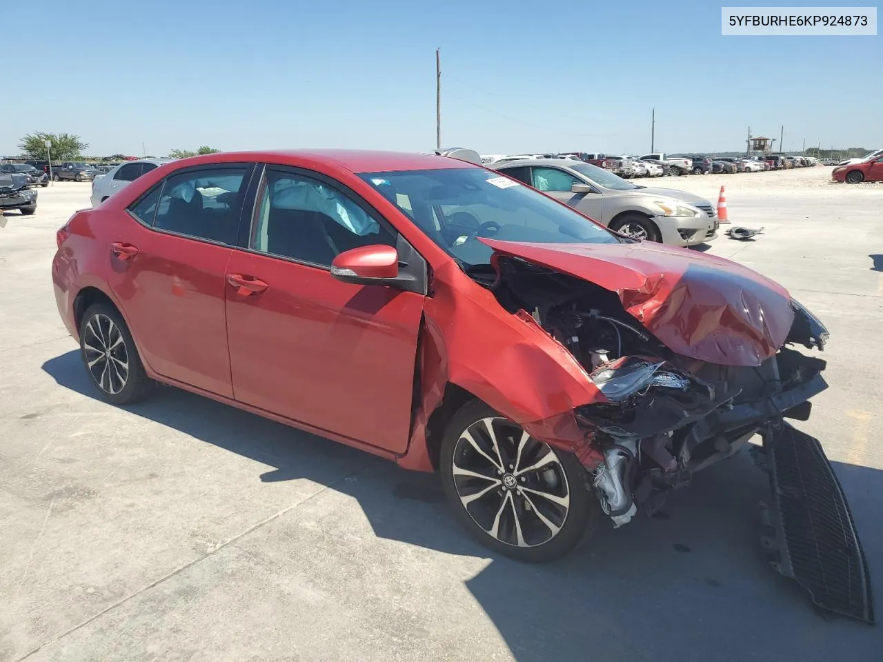 5YFBURHE6KP924873 2019 Toyota Corolla L