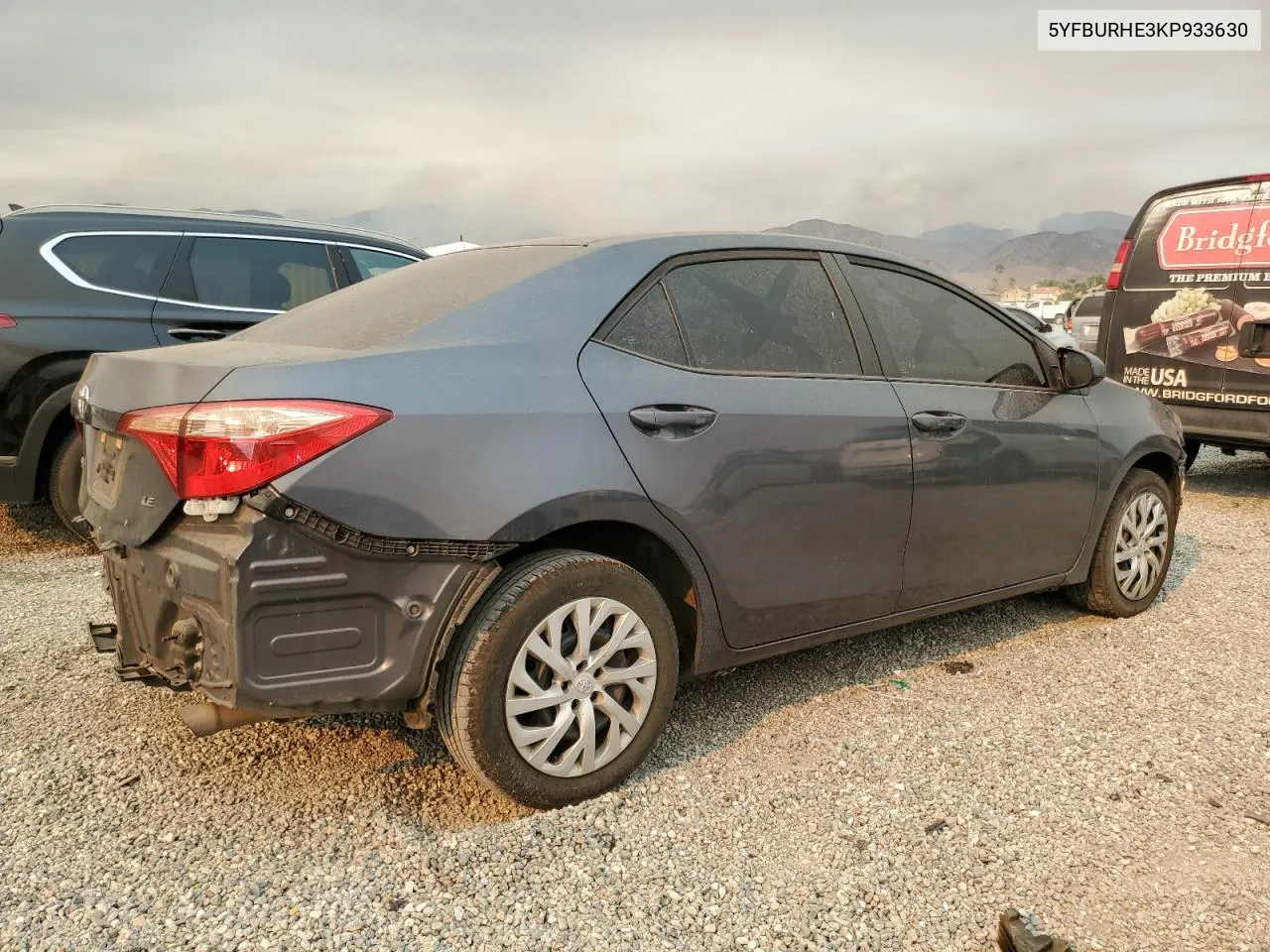 2019 Toyota Corolla L VIN: 5YFBURHE3KP933630 Lot: 70832224