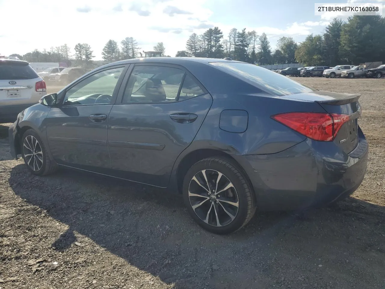 2019 Toyota Corolla L VIN: 2T1BURHE7KC163058 Lot: 71028404