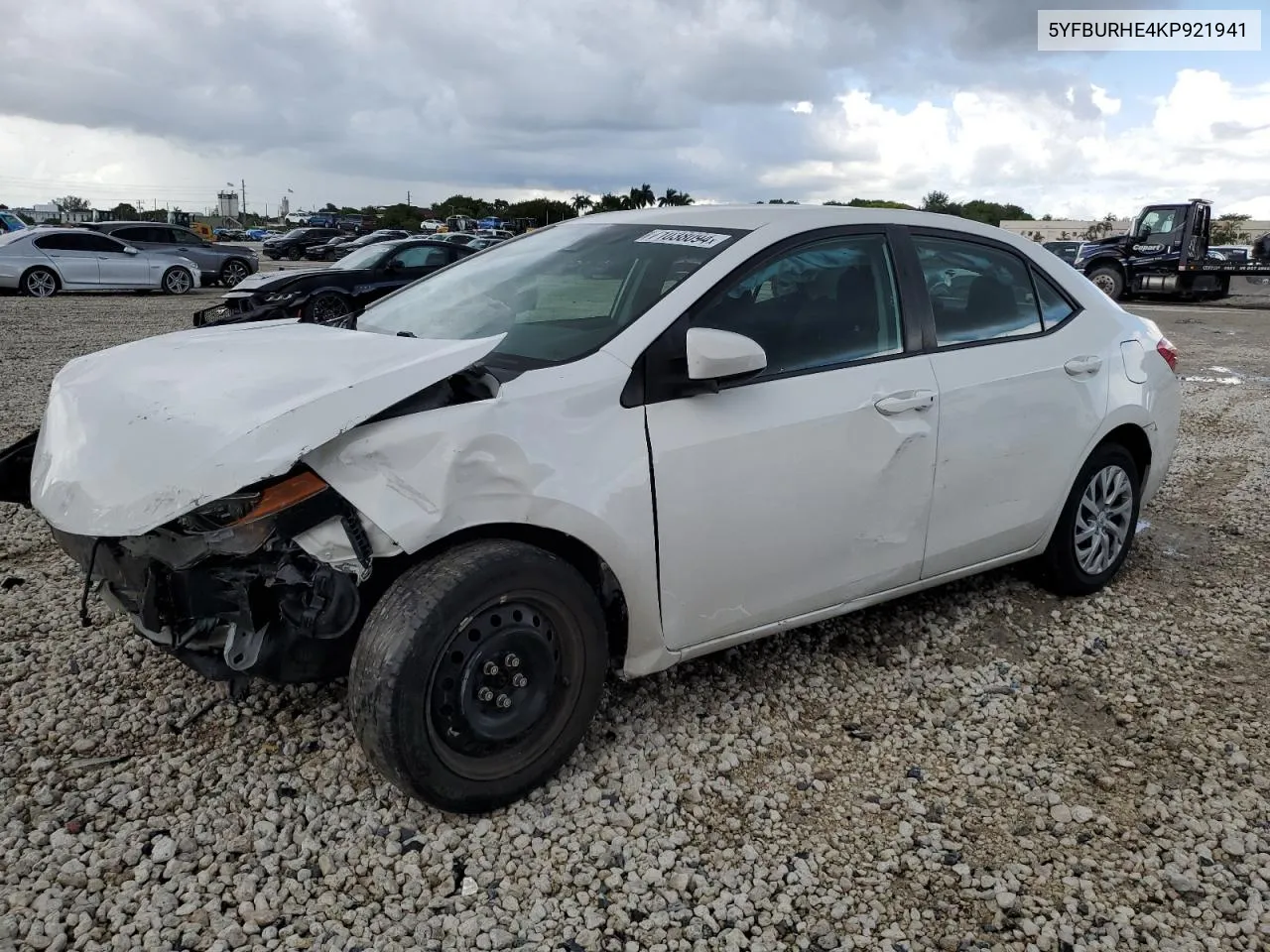 2019 Toyota Corolla L VIN: 5YFBURHE4KP921941 Lot: 71038094