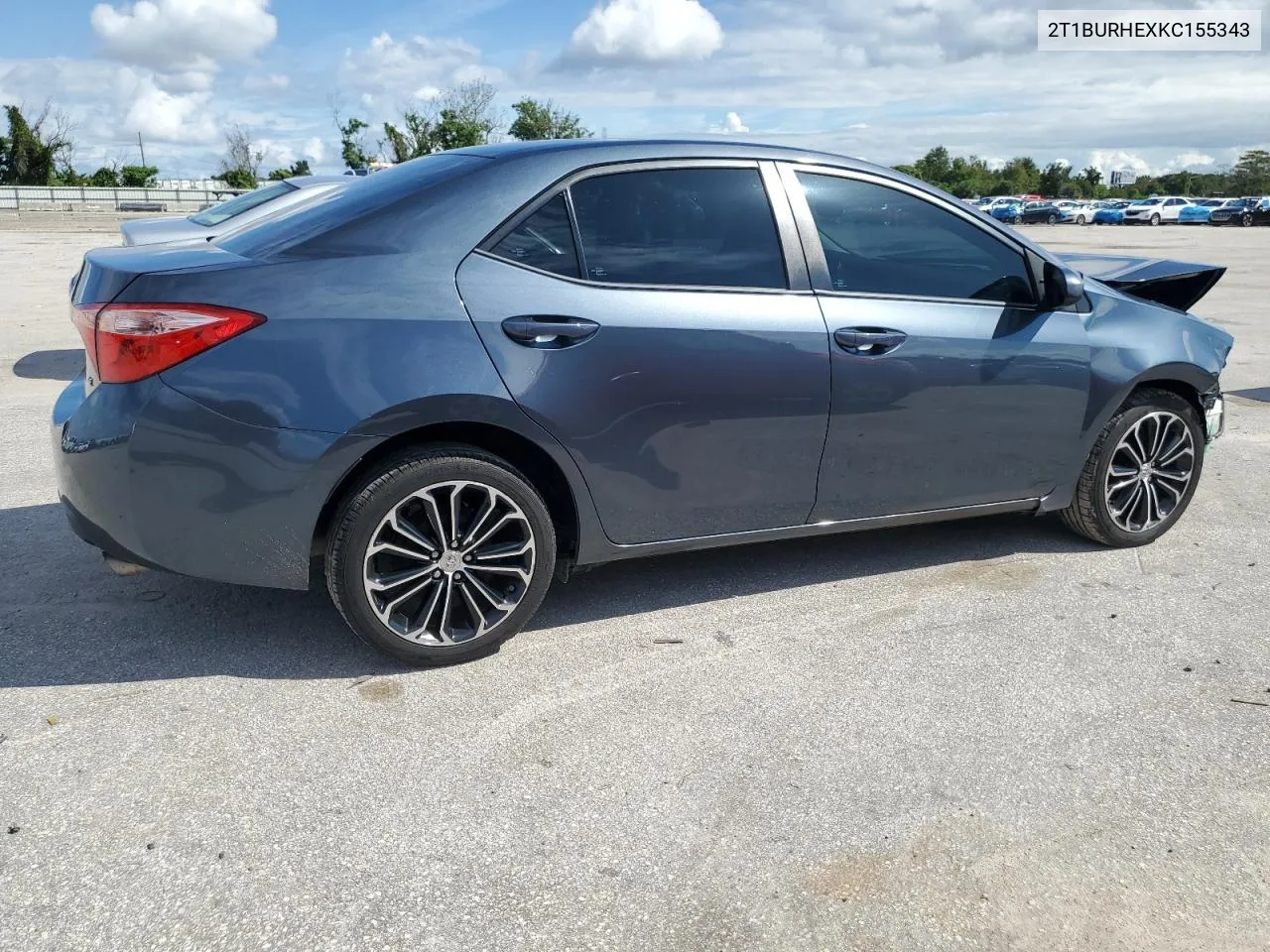 2019 Toyota Corolla L VIN: 2T1BURHEXKC155343 Lot: 71342804