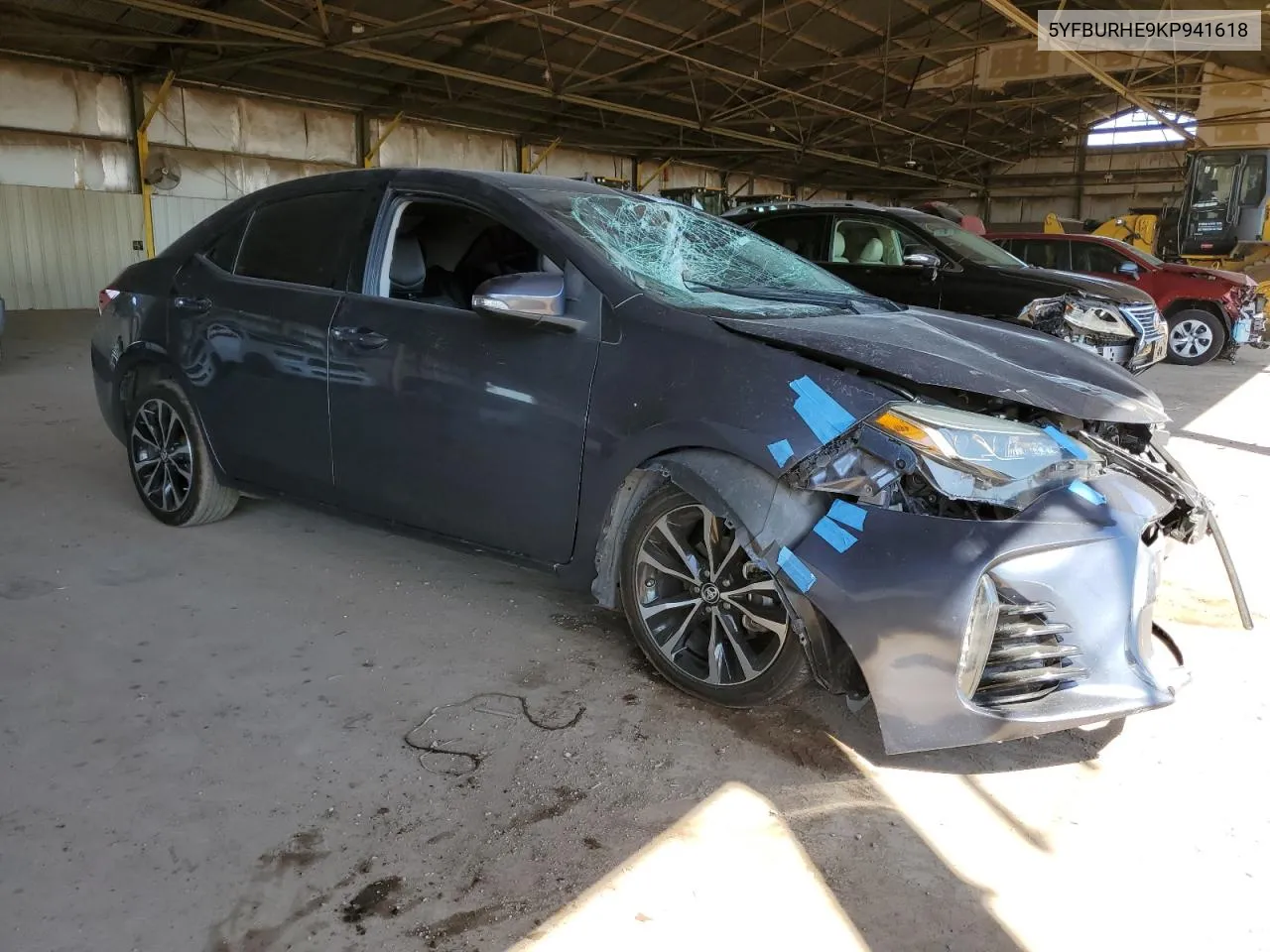 2019 Toyota Corolla L VIN: 5YFBURHE9KP941618 Lot: 71401764