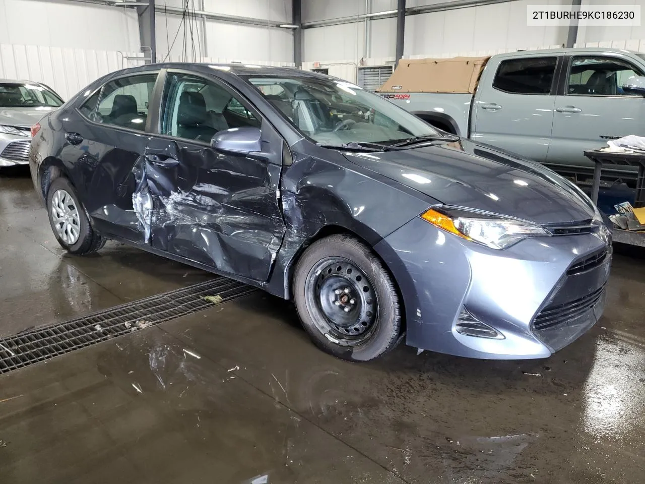 2019 Toyota Corolla L VIN: 2T1BURHE9KC186230 Lot: 71439814