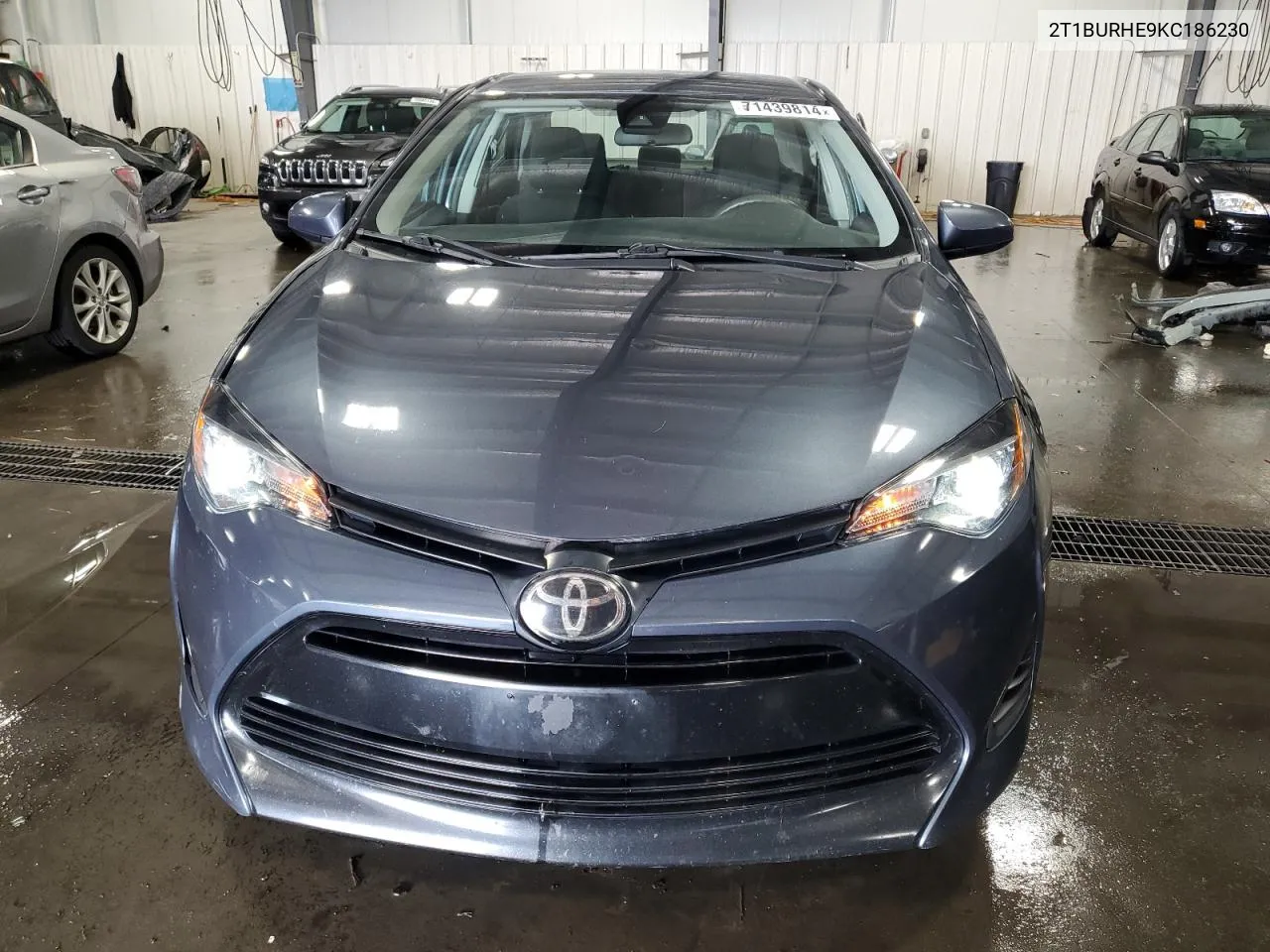 2019 Toyota Corolla L VIN: 2T1BURHE9KC186230 Lot: 71439814