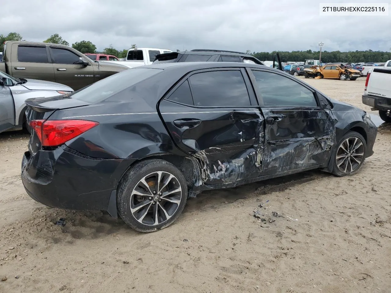 2019 Toyota Corolla L VIN: 2T1BURHEXKC225116 Lot: 71534774