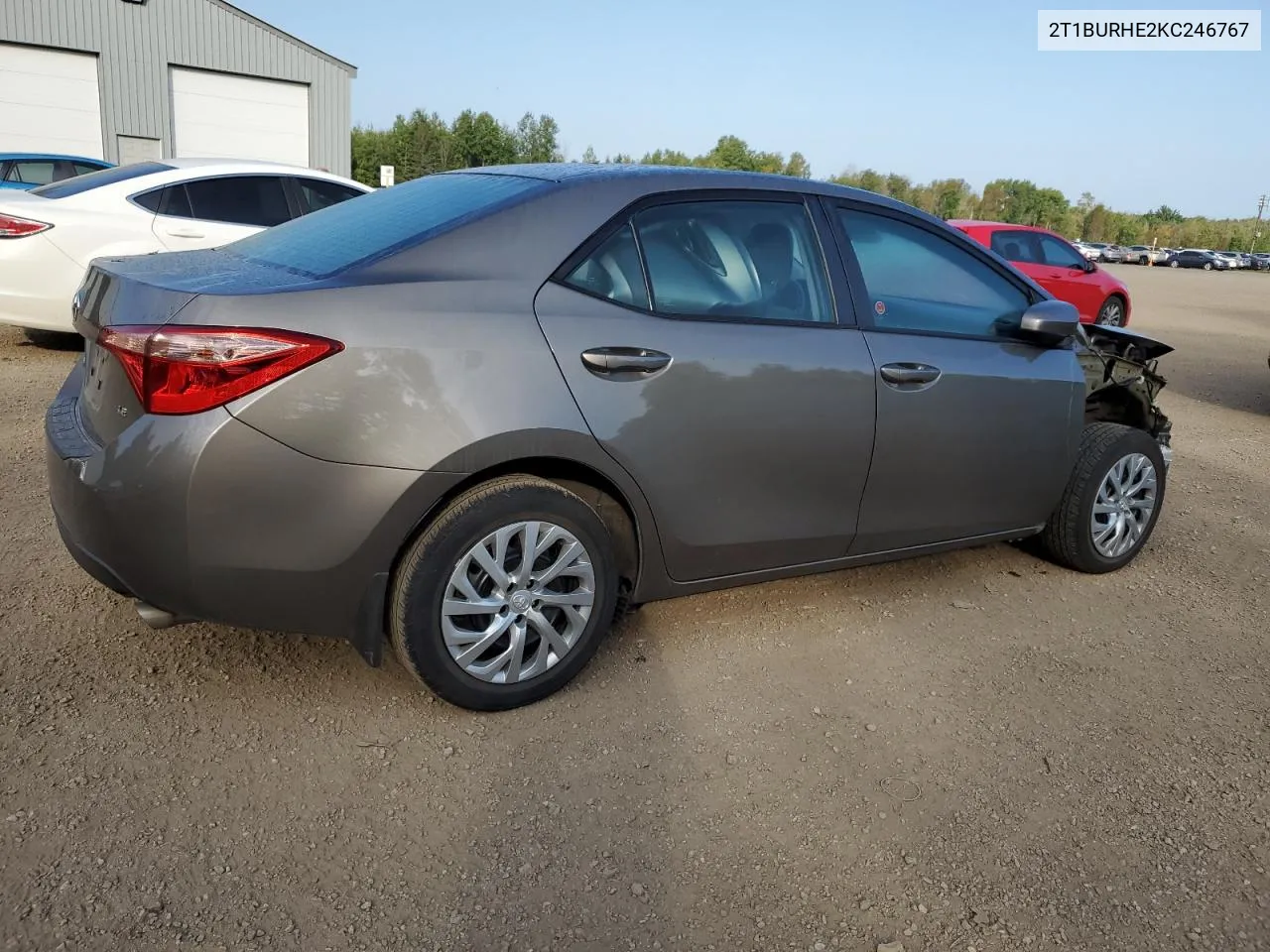 2019 Toyota Corolla L VIN: 2T1BURHE2KC246767 Lot: 71583874