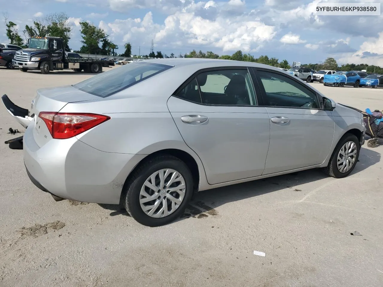 2019 Toyota Corolla L VIN: 5YFBURHE6KP938580 Lot: 71643624