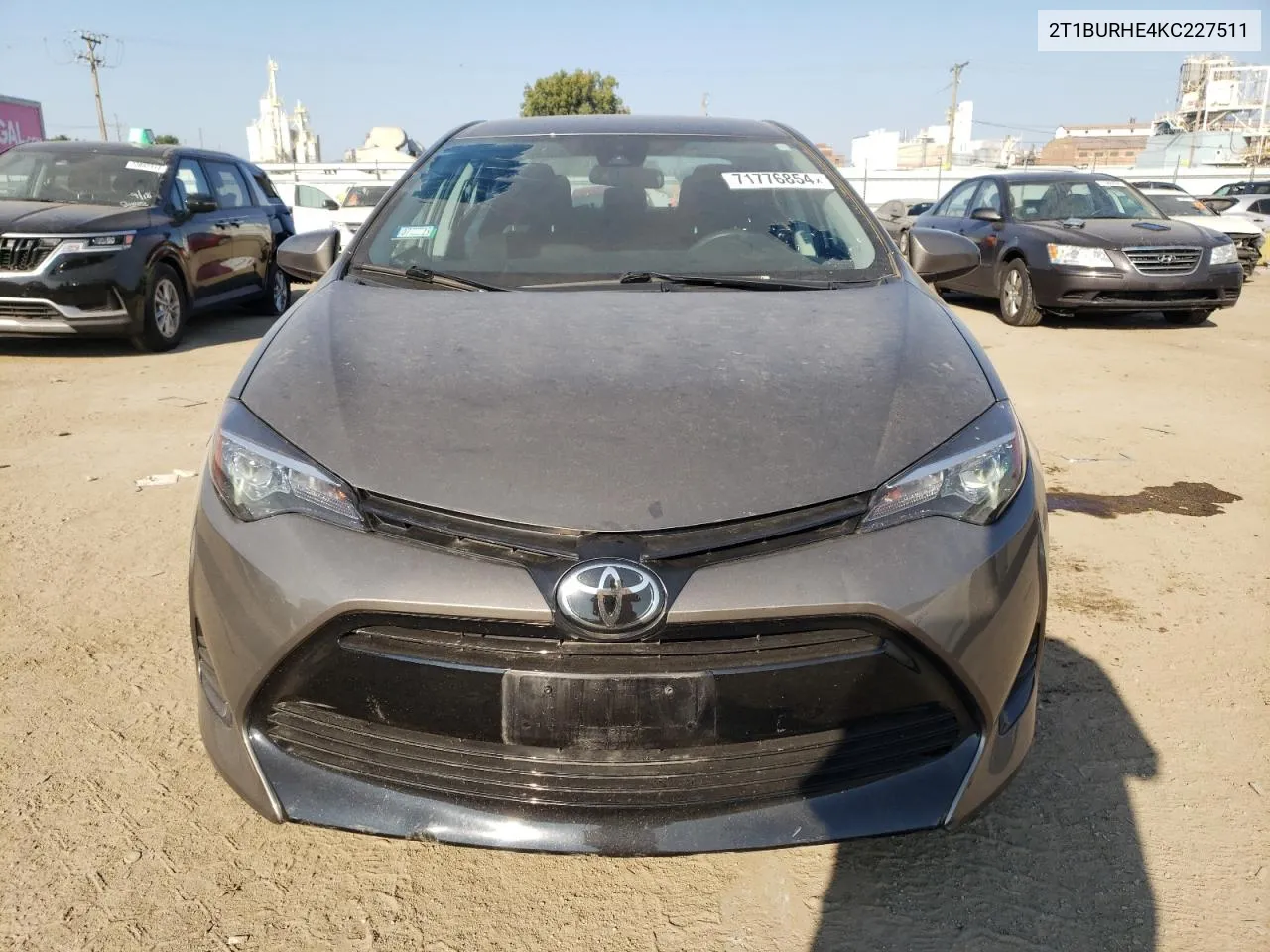 2019 Toyota Corolla L VIN: 2T1BURHE4KC227511 Lot: 71776854