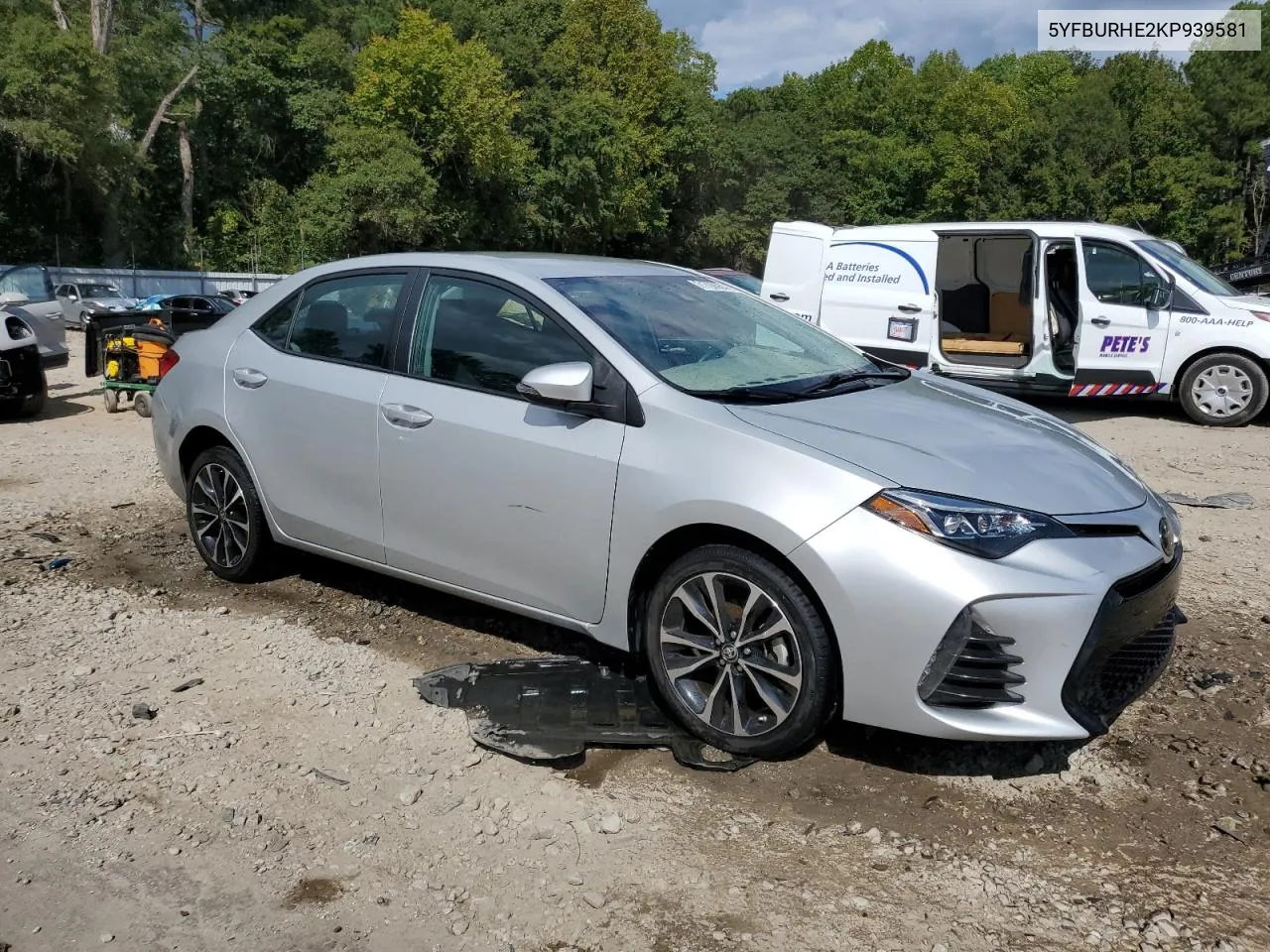 2019 Toyota Corolla L VIN: 5YFBURHE2KP939581 Lot: 71798554