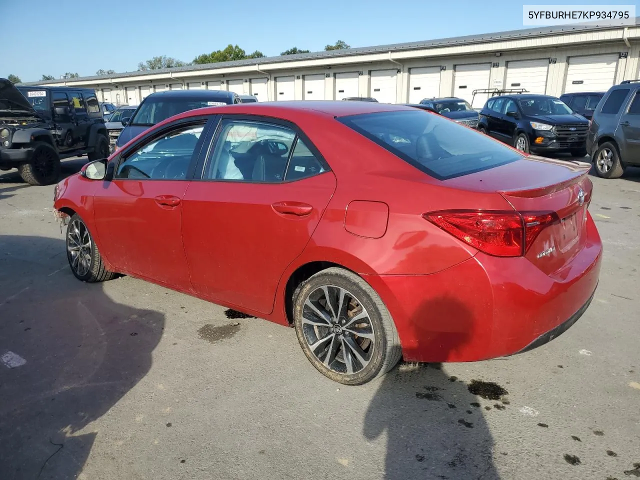 5YFBURHE7KP934795 2019 Toyota Corolla L