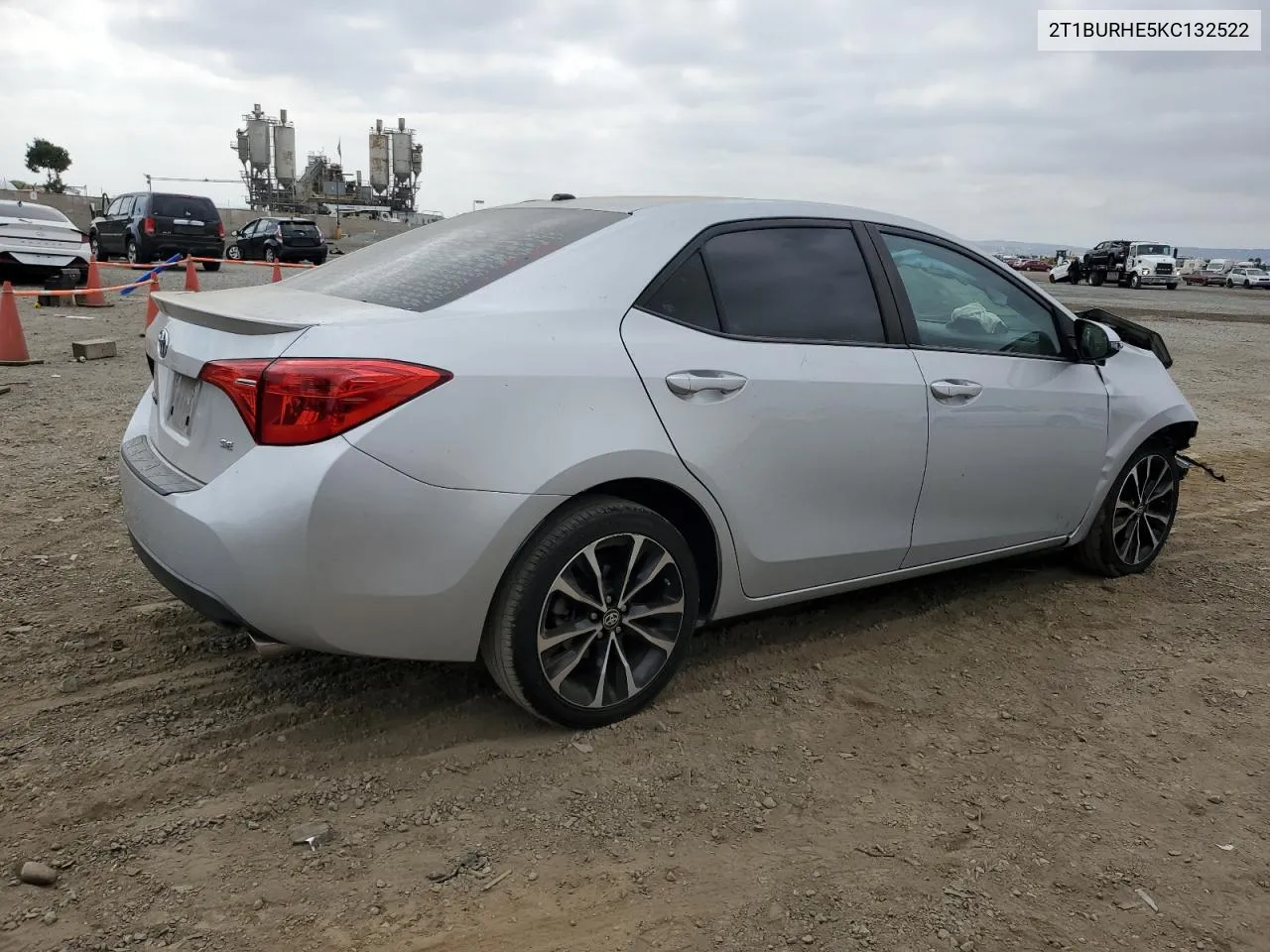 2T1BURHE5KC132522 2019 Toyota Corolla L