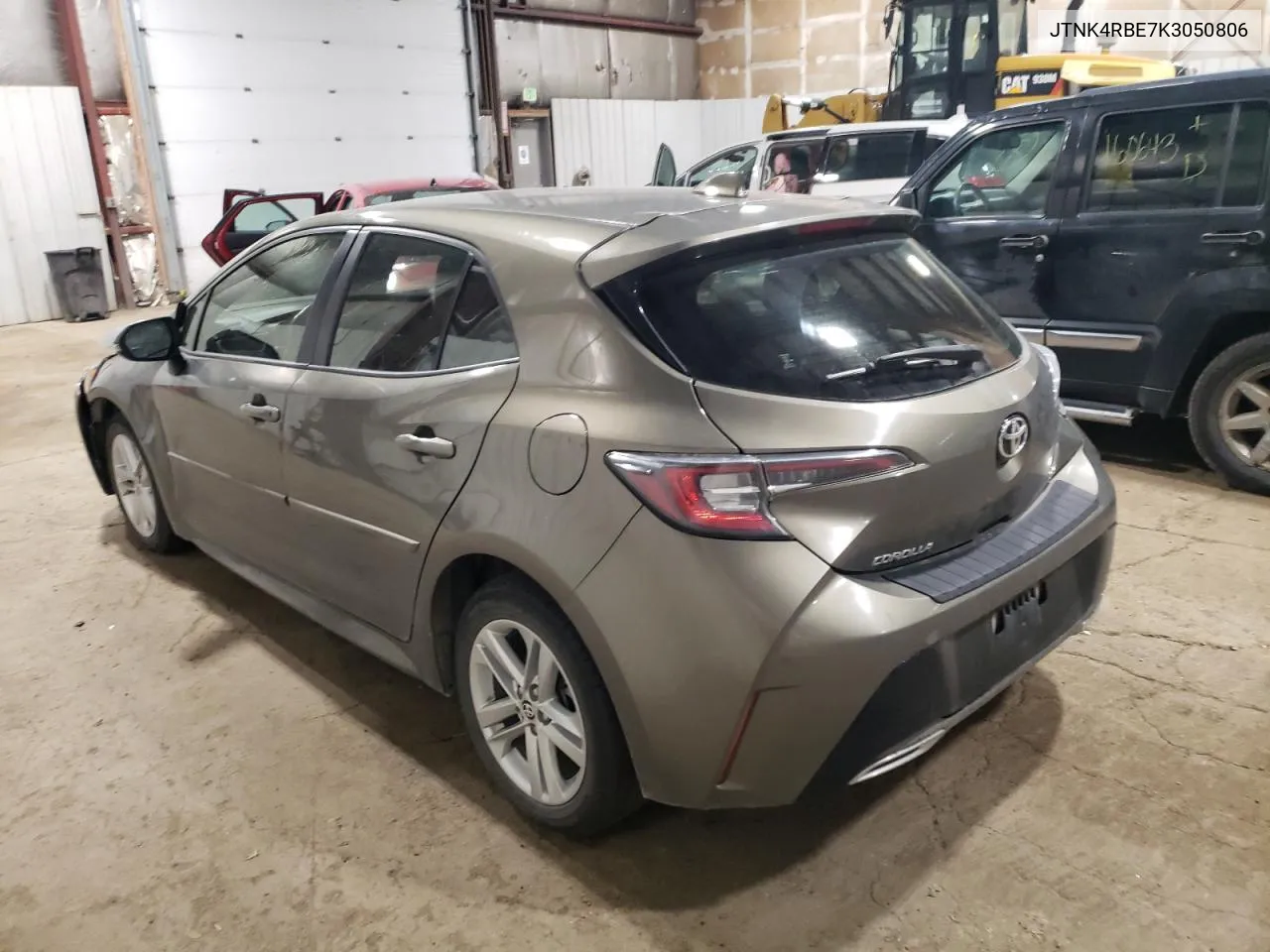 2019 Toyota Corolla Se VIN: JTNK4RBE7K3050806 Lot: 72276794