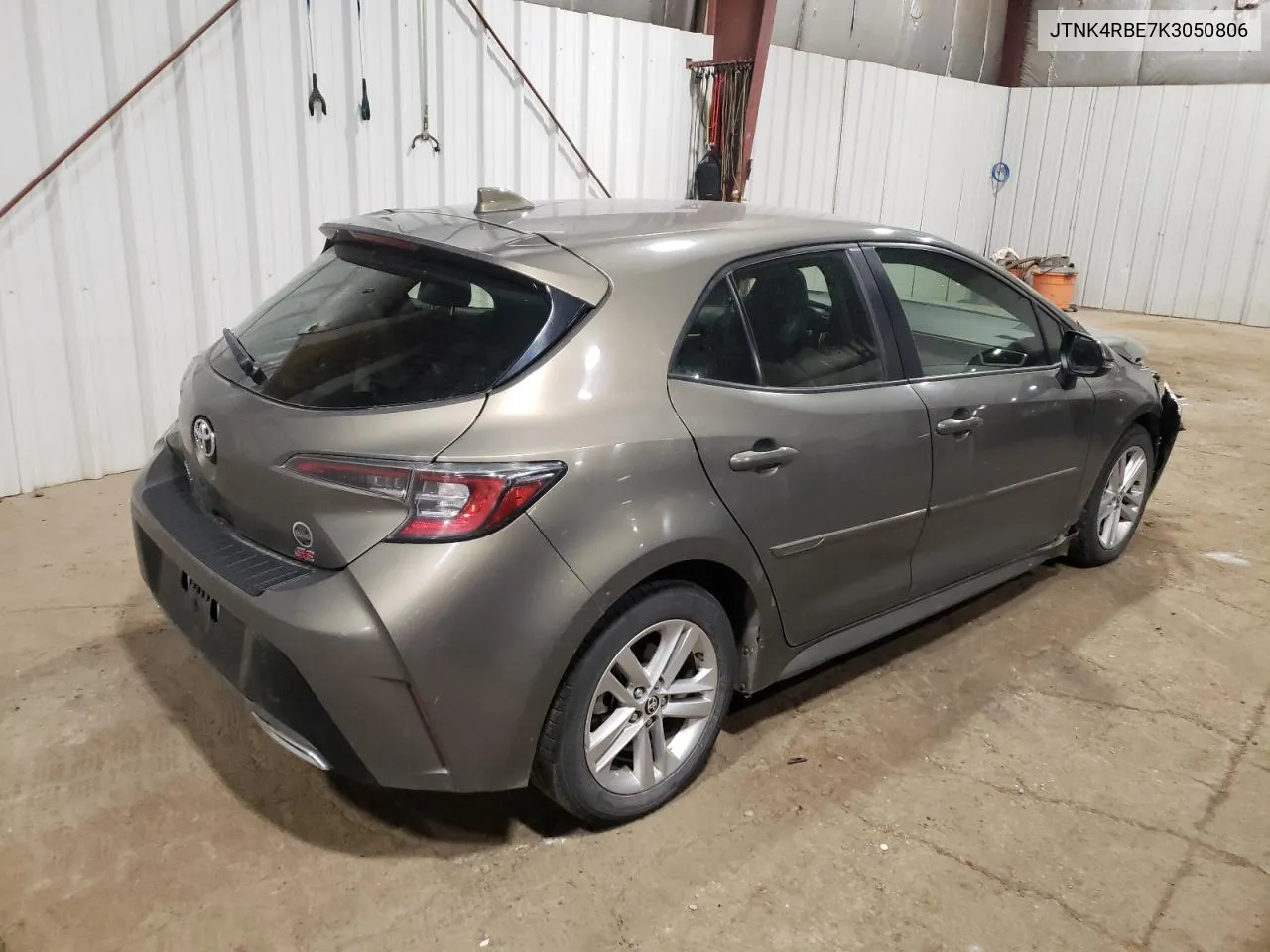 2019 Toyota Corolla Se VIN: JTNK4RBE7K3050806 Lot: 72276794