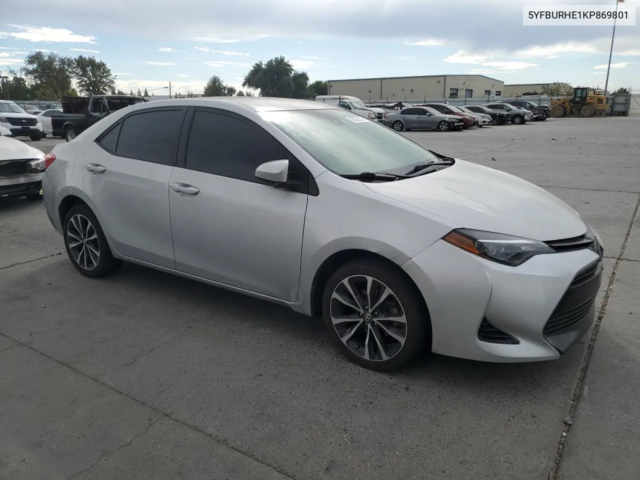 5YFBURHE1KP869801 2019 Toyota Corolla L