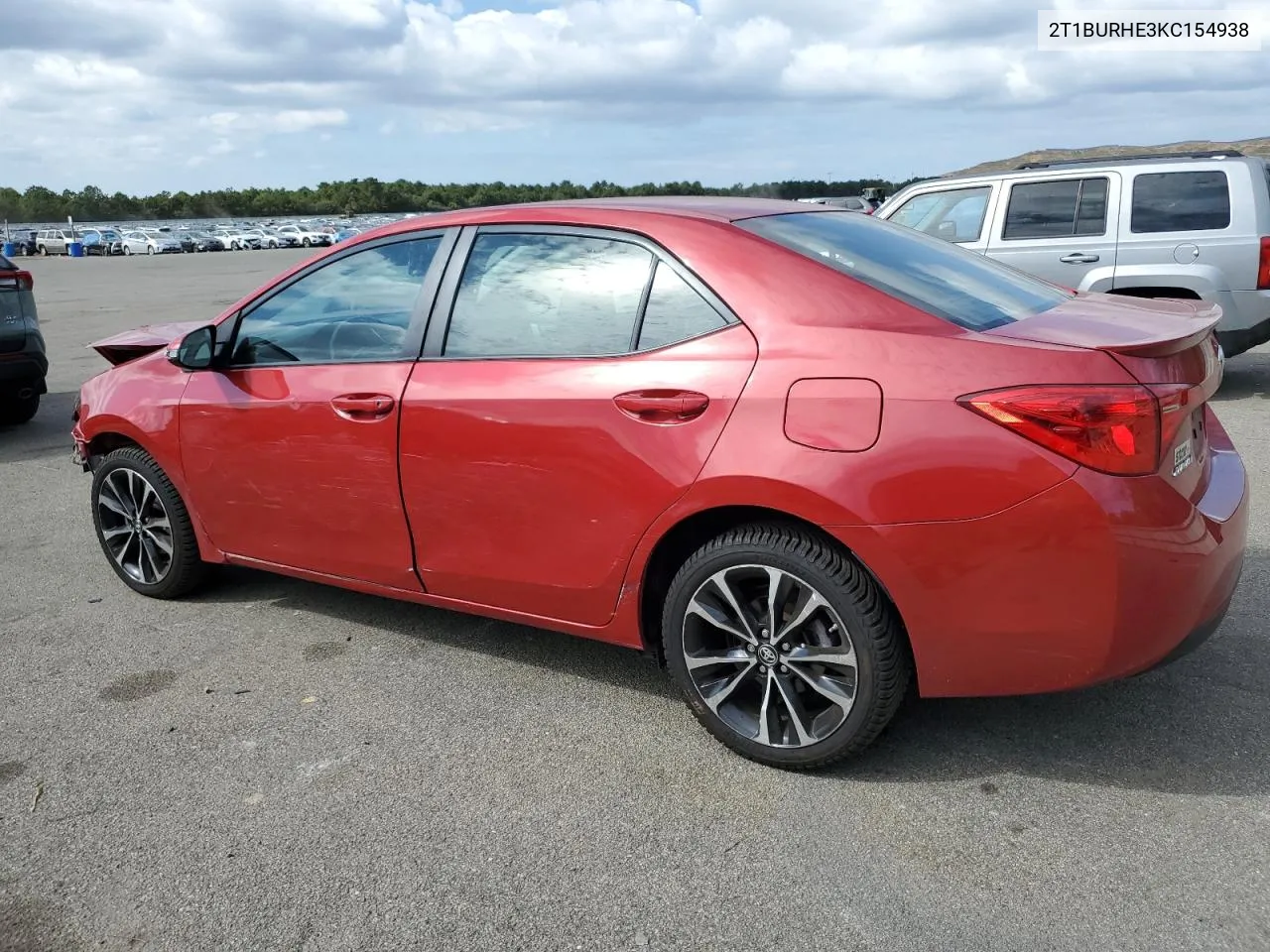 2019 Toyota Corolla L VIN: 2T1BURHE3KC154938 Lot: 72414544