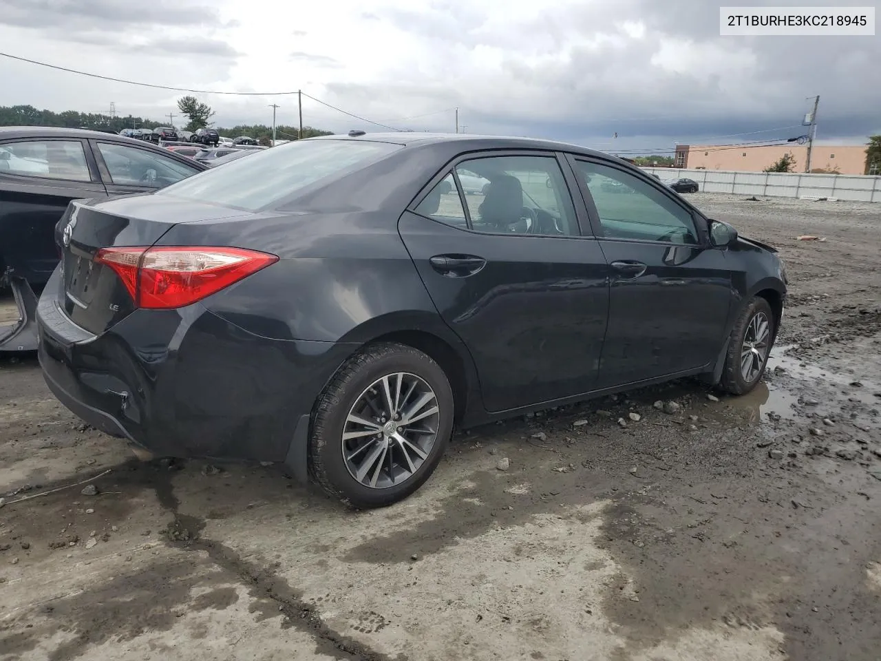 2019 Toyota Corolla L VIN: 2T1BURHE3KC218945 Lot: 72562234