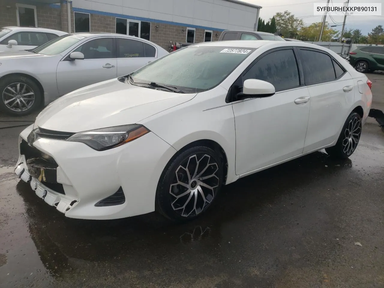 2019 Toyota Corolla L VIN: 5YFBURHEXKP890131 Lot: 72577824