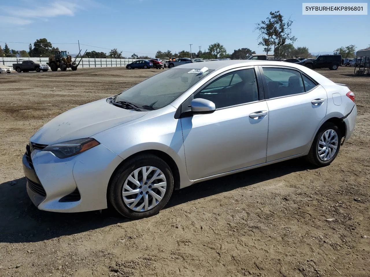 5YFBURHE4KP896801 2019 Toyota Corolla L