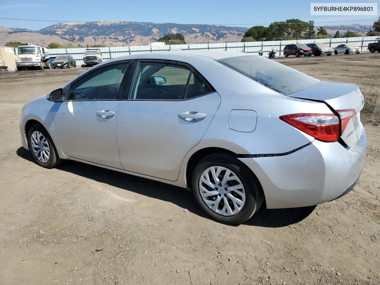 5YFBURHE4KP896801 2019 Toyota Corolla L