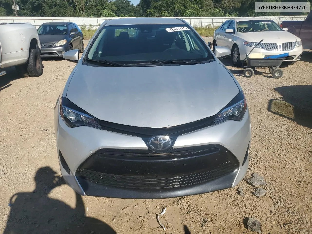 5YFBURHE8KP874770 2019 Toyota Corolla L