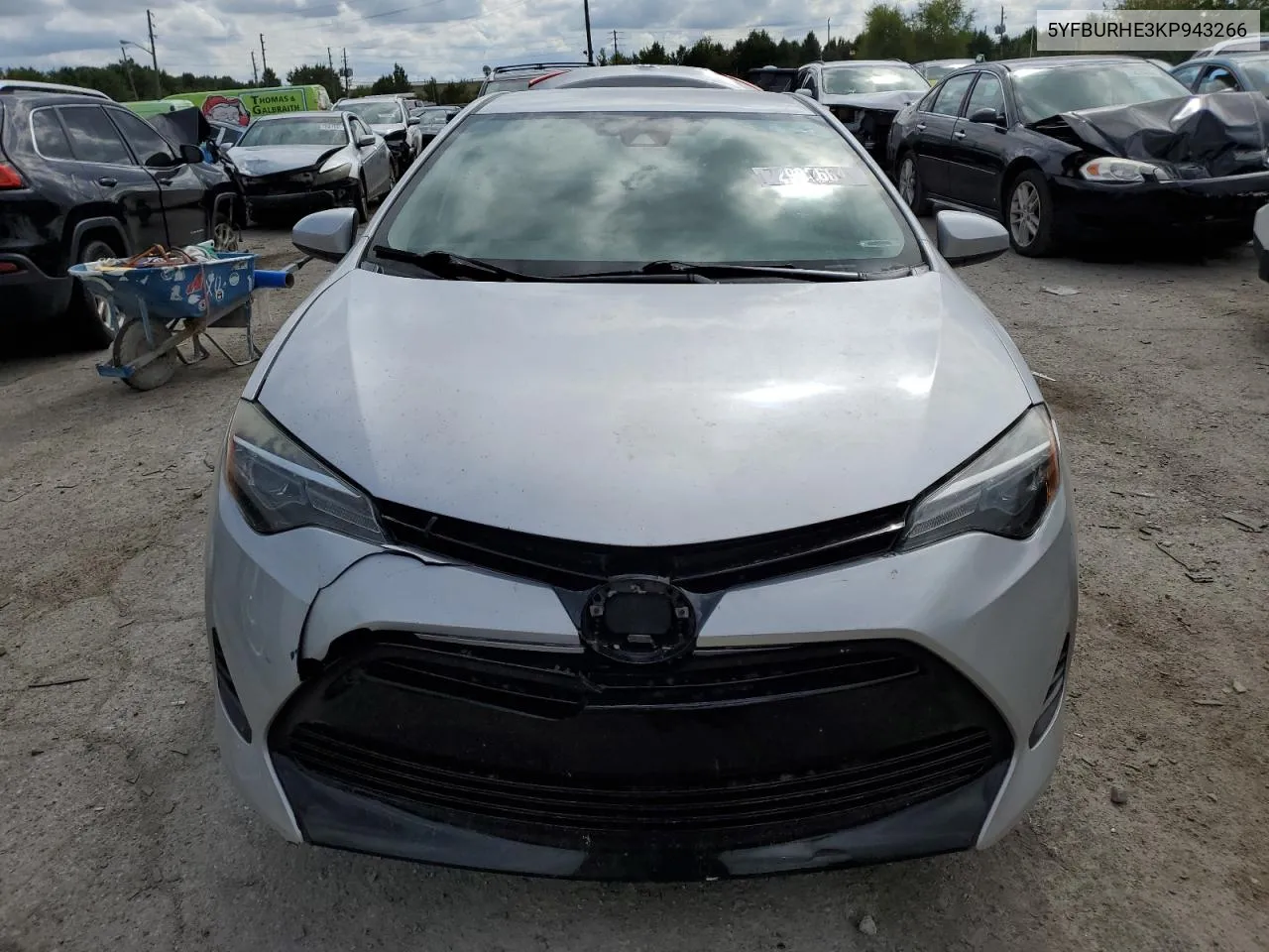 2019 Toyota Corolla L VIN: 5YFBURHE3KP943266 Lot: 72902664