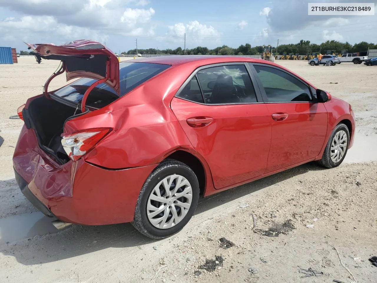 2019 Toyota Corolla L VIN: 2T1BURHE3KC218489 Lot: 73118114