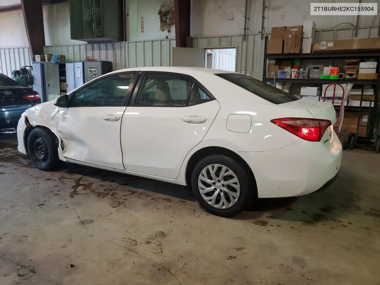 2019 Toyota Corolla L VIN: 2T1BURHE2KC155904 Lot: 73174704