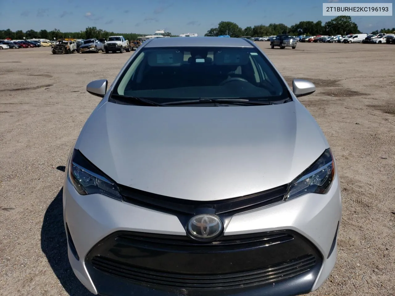 2019 Toyota Corolla L VIN: 2T1BURHE2KC196193 Lot: 73338634