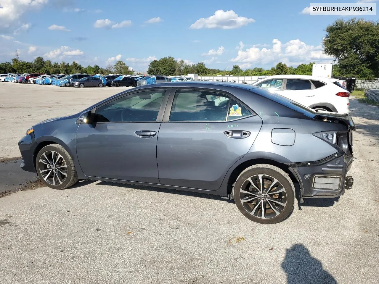 2019 Toyota Corolla L VIN: 5YFBURHE4KP936214 Lot: 73348224