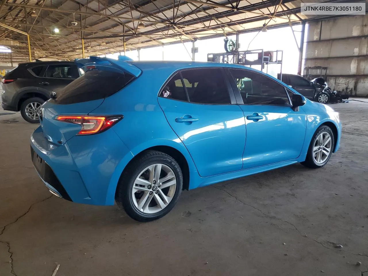 2019 Toyota Corolla Se VIN: JTNK4RBE7K3051180 Lot: 73457344