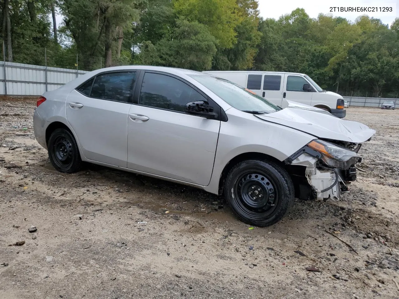 2019 Toyota Corolla L VIN: 2T1BURHE6KC211293 Lot: 73497604