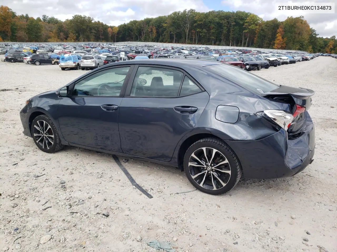 2T1BURHE0KC134873 2019 Toyota Corolla L