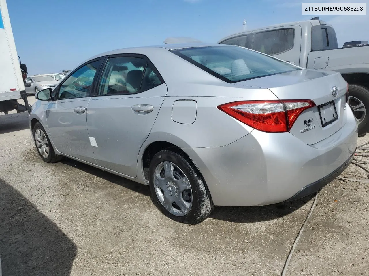 2019 Toyota Corolla L VIN: 2T1BURHE9GC685293 Lot: 73834334