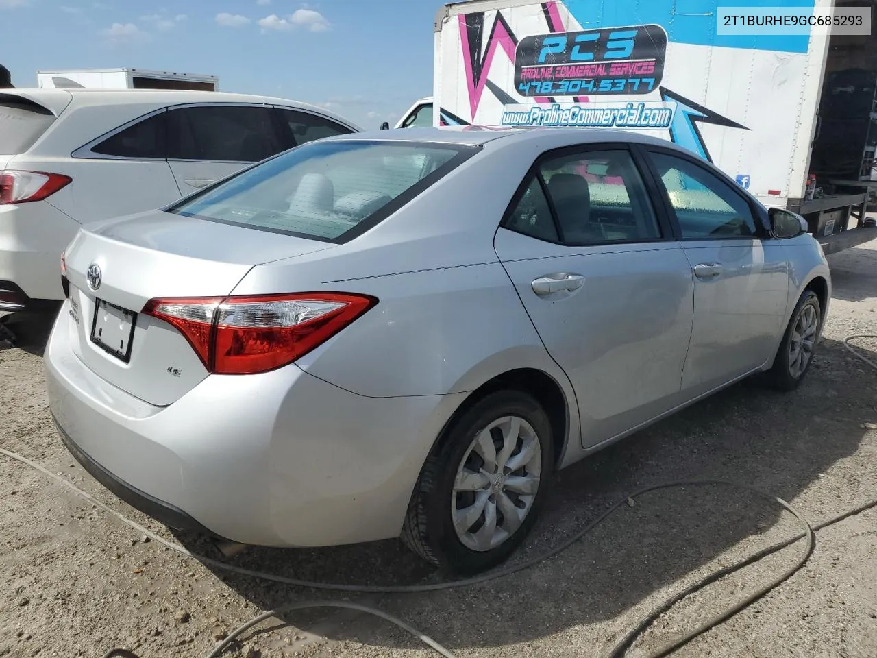 2T1BURHE9GC685293 2019 Toyota Corolla L