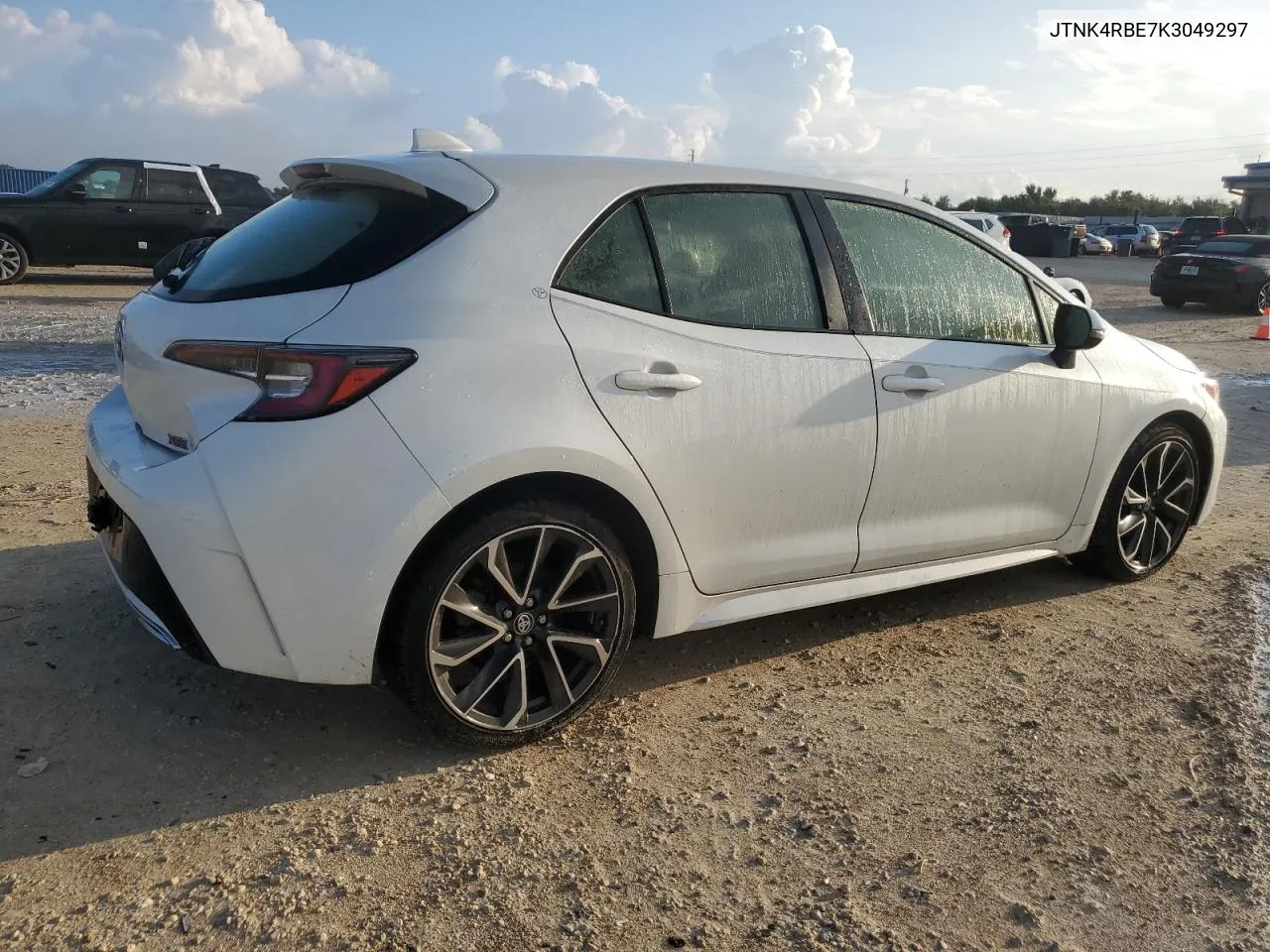 JTNK4RBE7K3049297 2019 Toyota Corolla Se