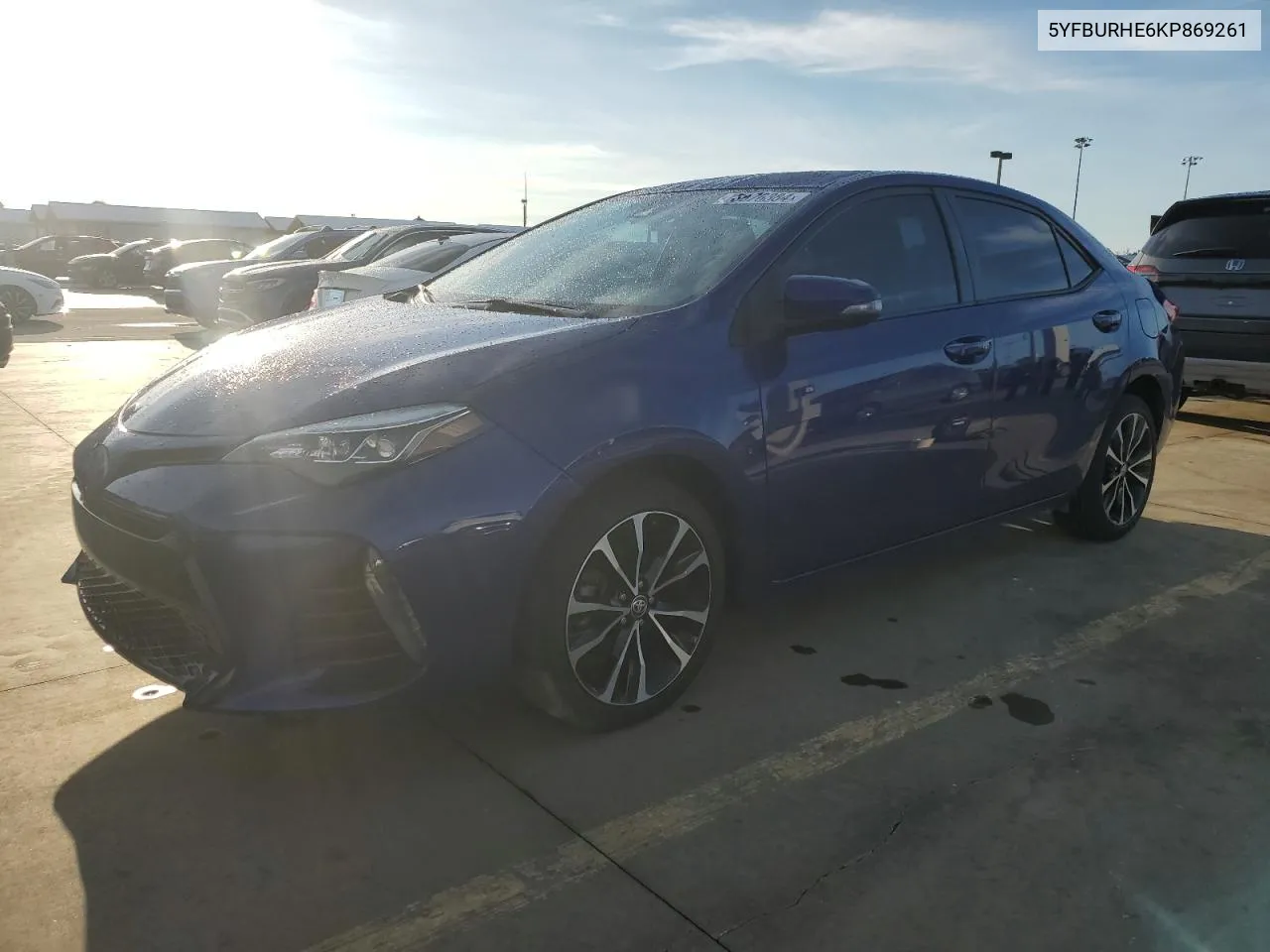 2019 Toyota Corolla L VIN: 5YFBURHE6KP869261 Lot: 73876384