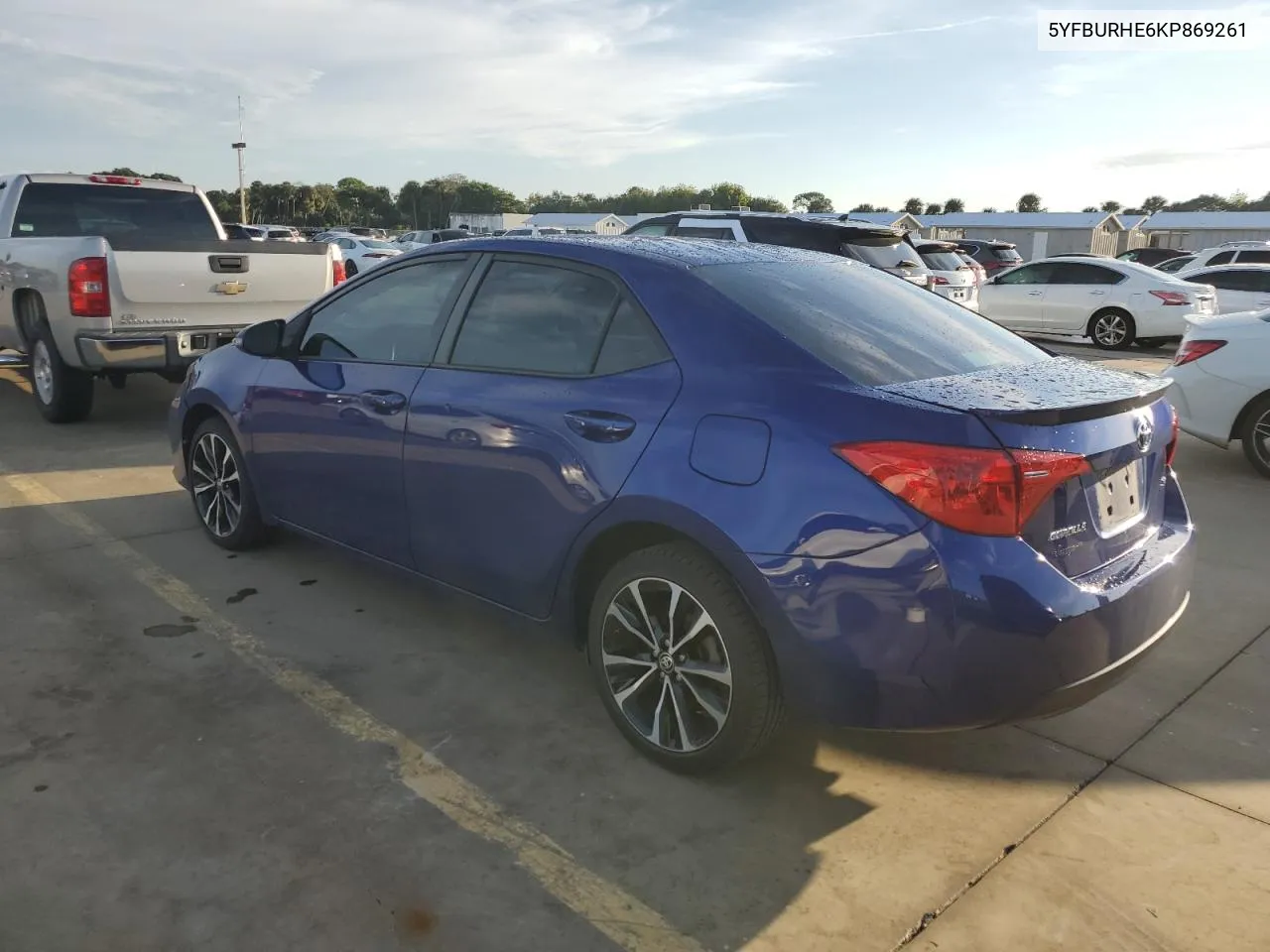 2019 Toyota Corolla L VIN: 5YFBURHE6KP869261 Lot: 73876384