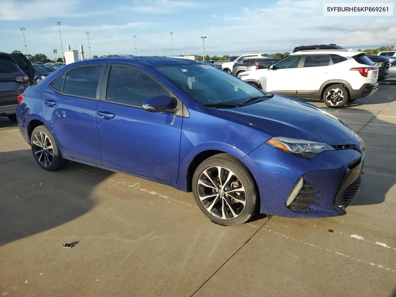 2019 Toyota Corolla L VIN: 5YFBURHE6KP869261 Lot: 73876384