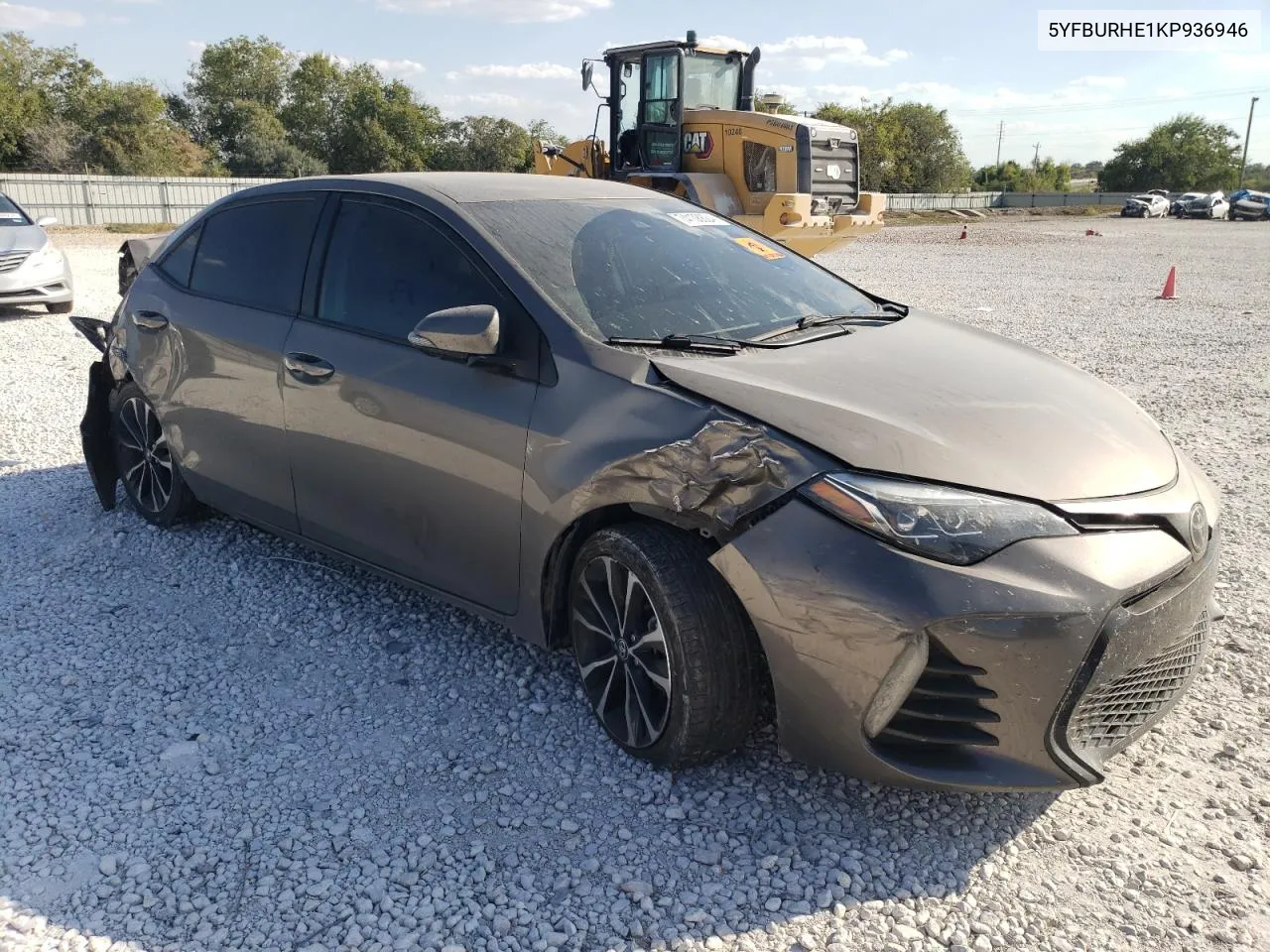 2019 Toyota Corolla L VIN: 5YFBURHE1KP936946 Lot: 74108824