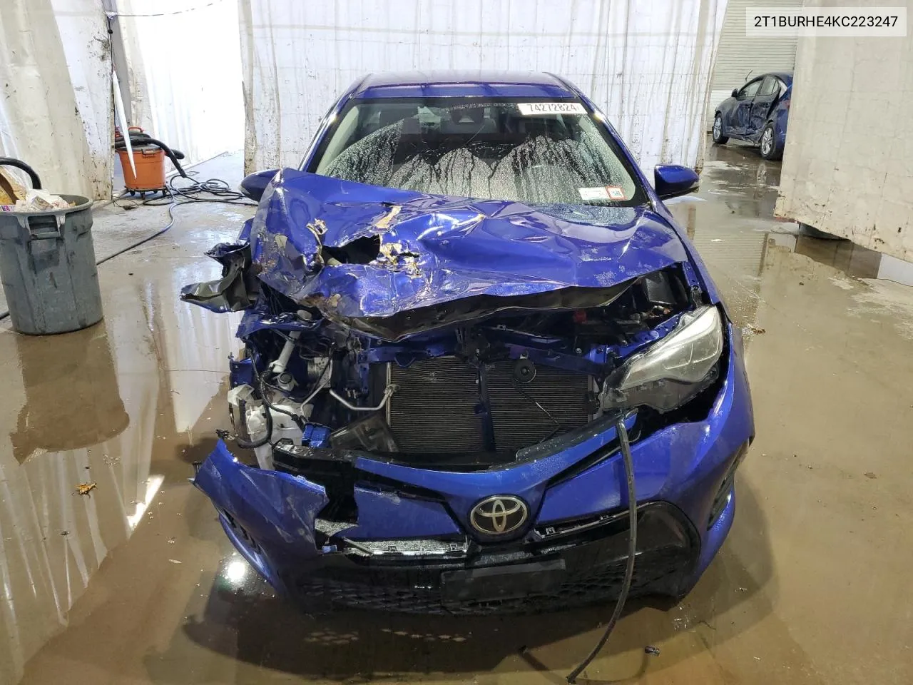 2019 Toyota Corolla L VIN: 2T1BURHE4KC223247 Lot: 74272824