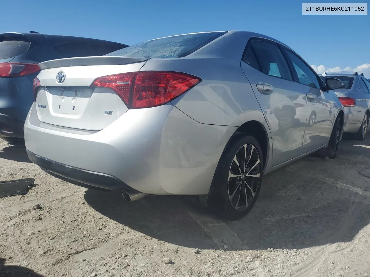 2019 Toyota Corolla L VIN: 2T1BURHE6KC211052 Lot: 75228374