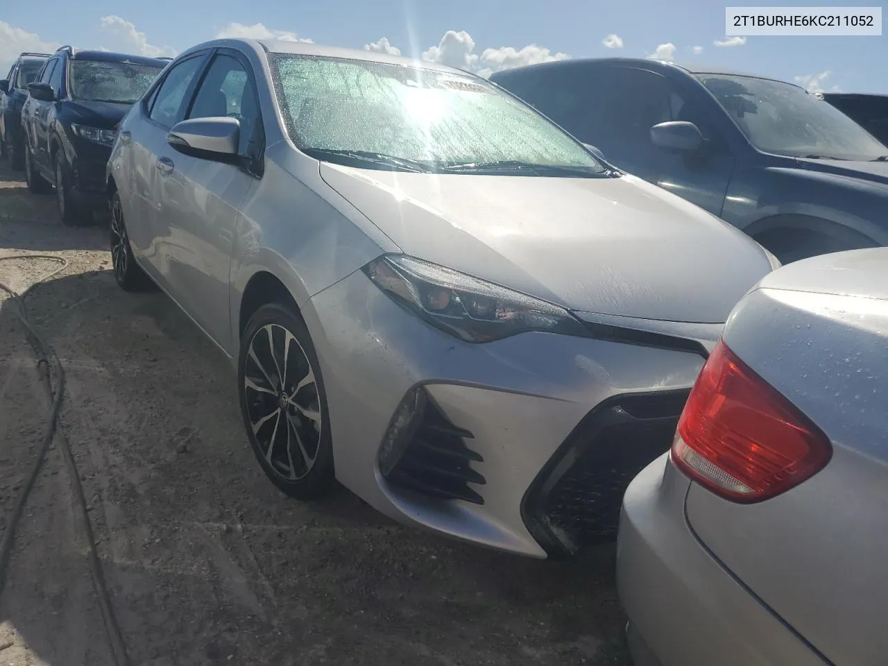 2019 Toyota Corolla L VIN: 2T1BURHE6KC211052 Lot: 75228374