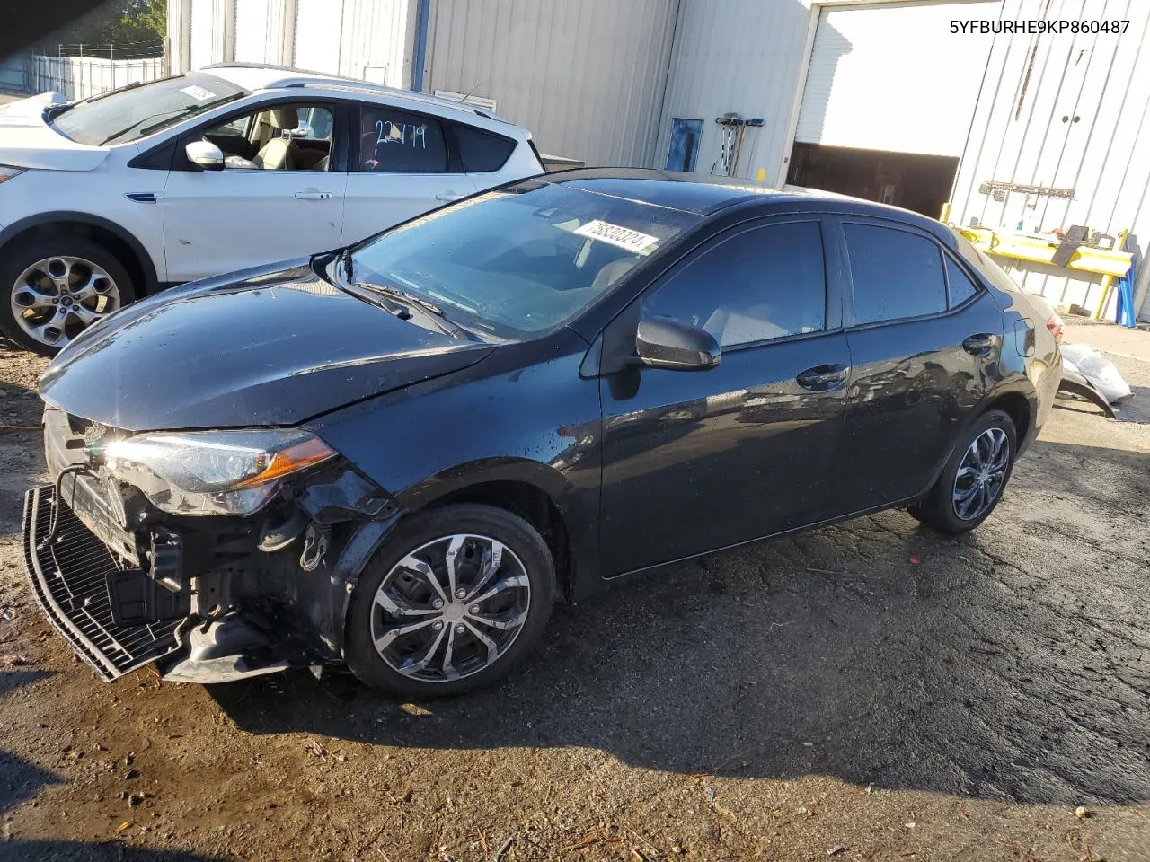 2019 Toyota Corolla L VIN: 5YFBURHE9KP860487 Lot: 75830324