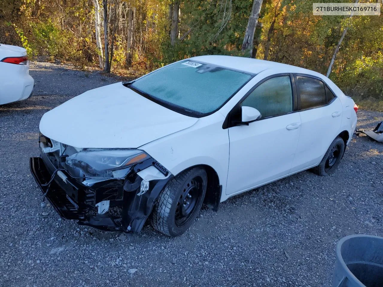 2019 Toyota Corolla L VIN: 2T1BURHE5KC169716 Lot: 76006264