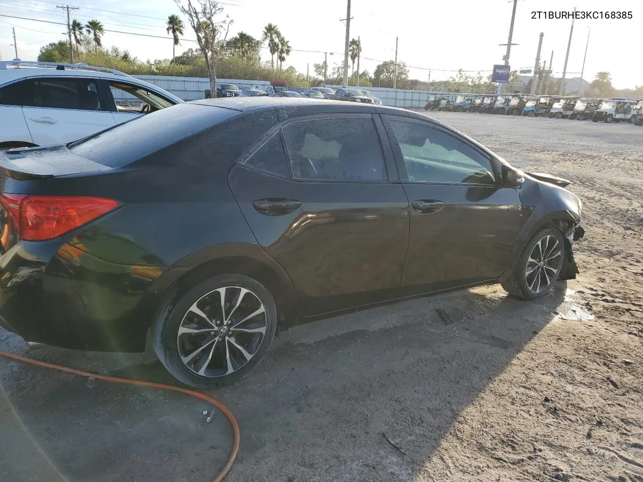 2019 Toyota Corolla L VIN: 2T1BURHE3KC168385 Lot: 76354404