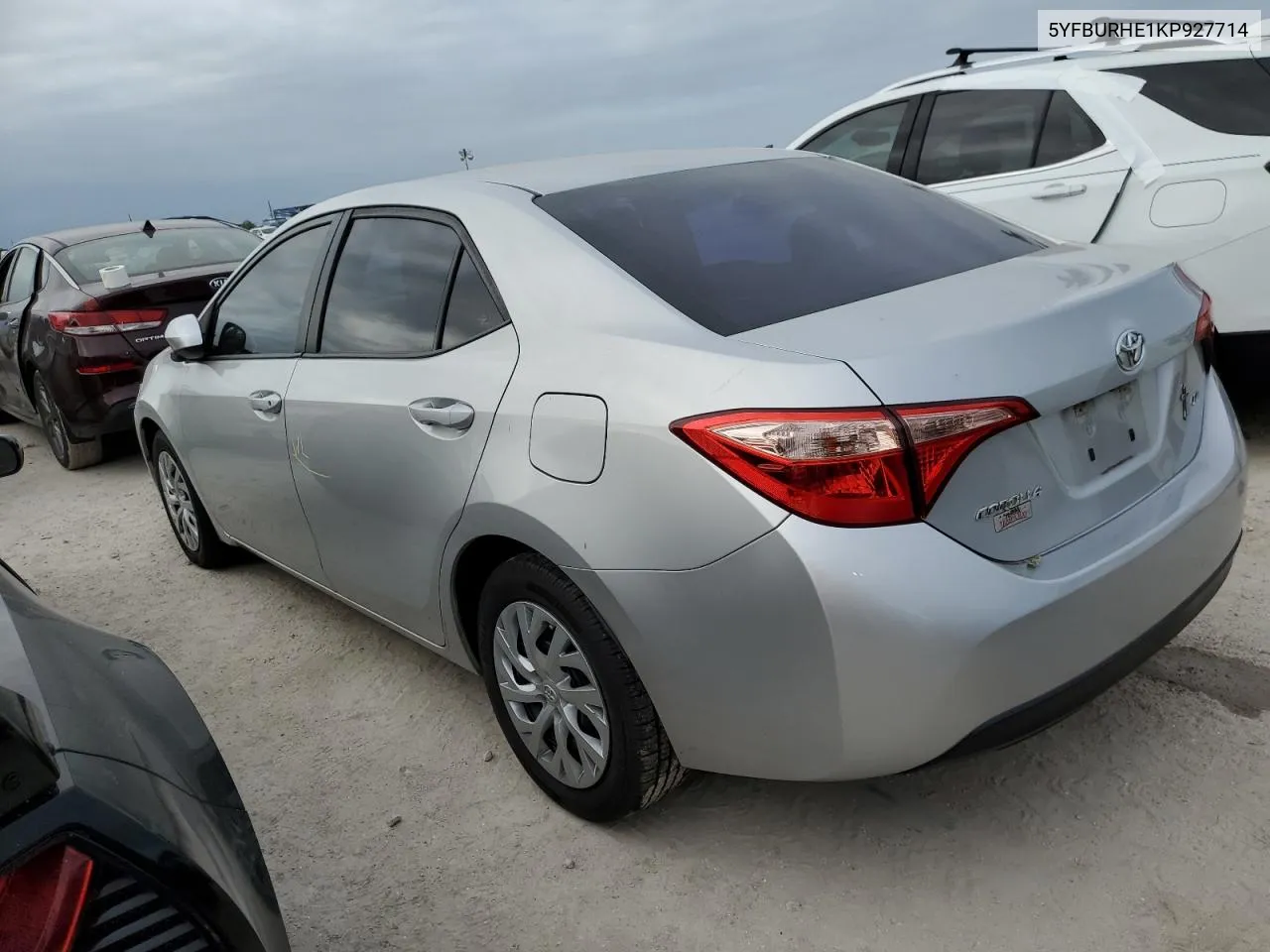 2019 Toyota Corolla L VIN: 5YFBURHE1KP927714 Lot: 76481794