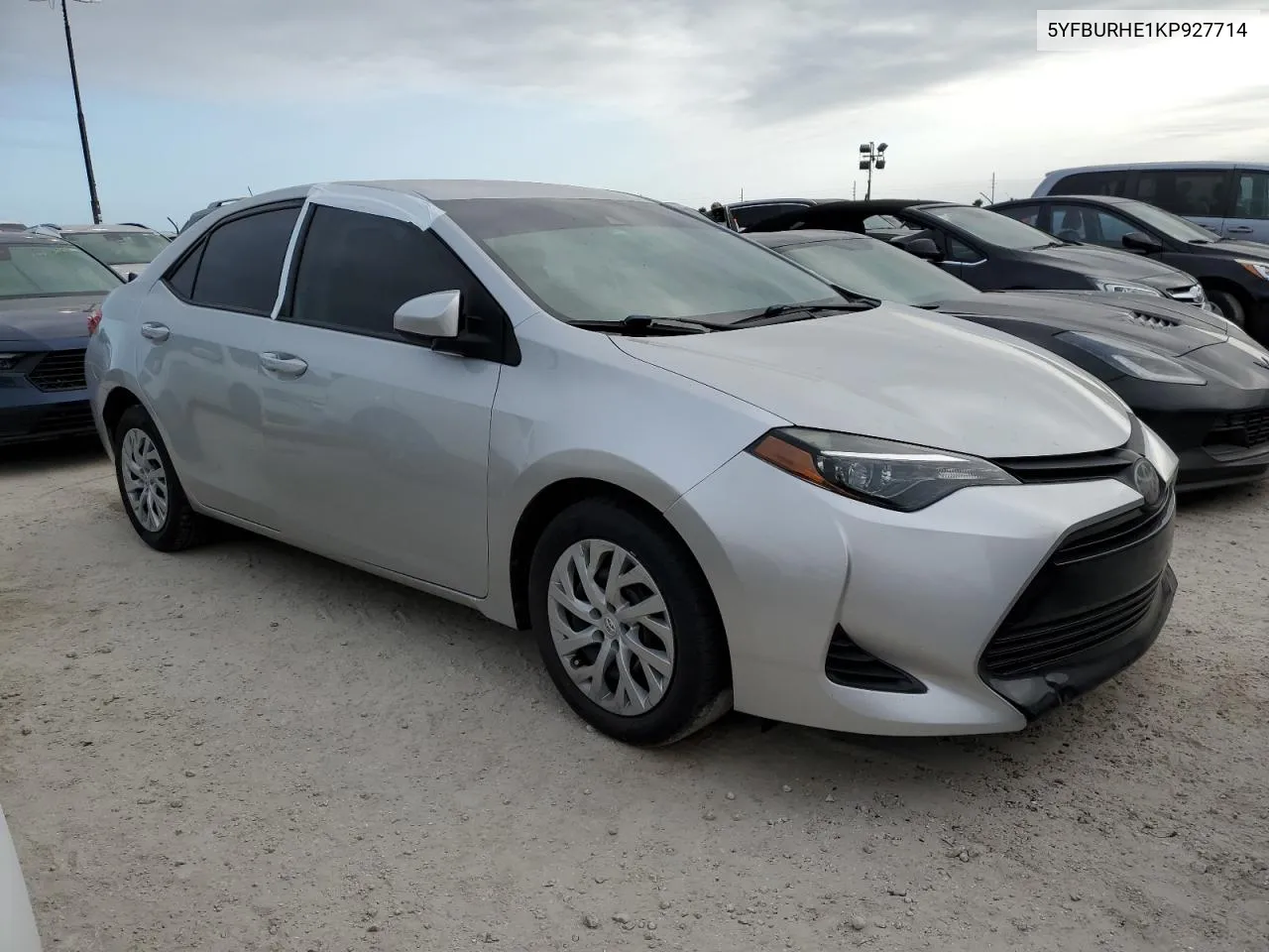 2019 Toyota Corolla L VIN: 5YFBURHE1KP927714 Lot: 76481794