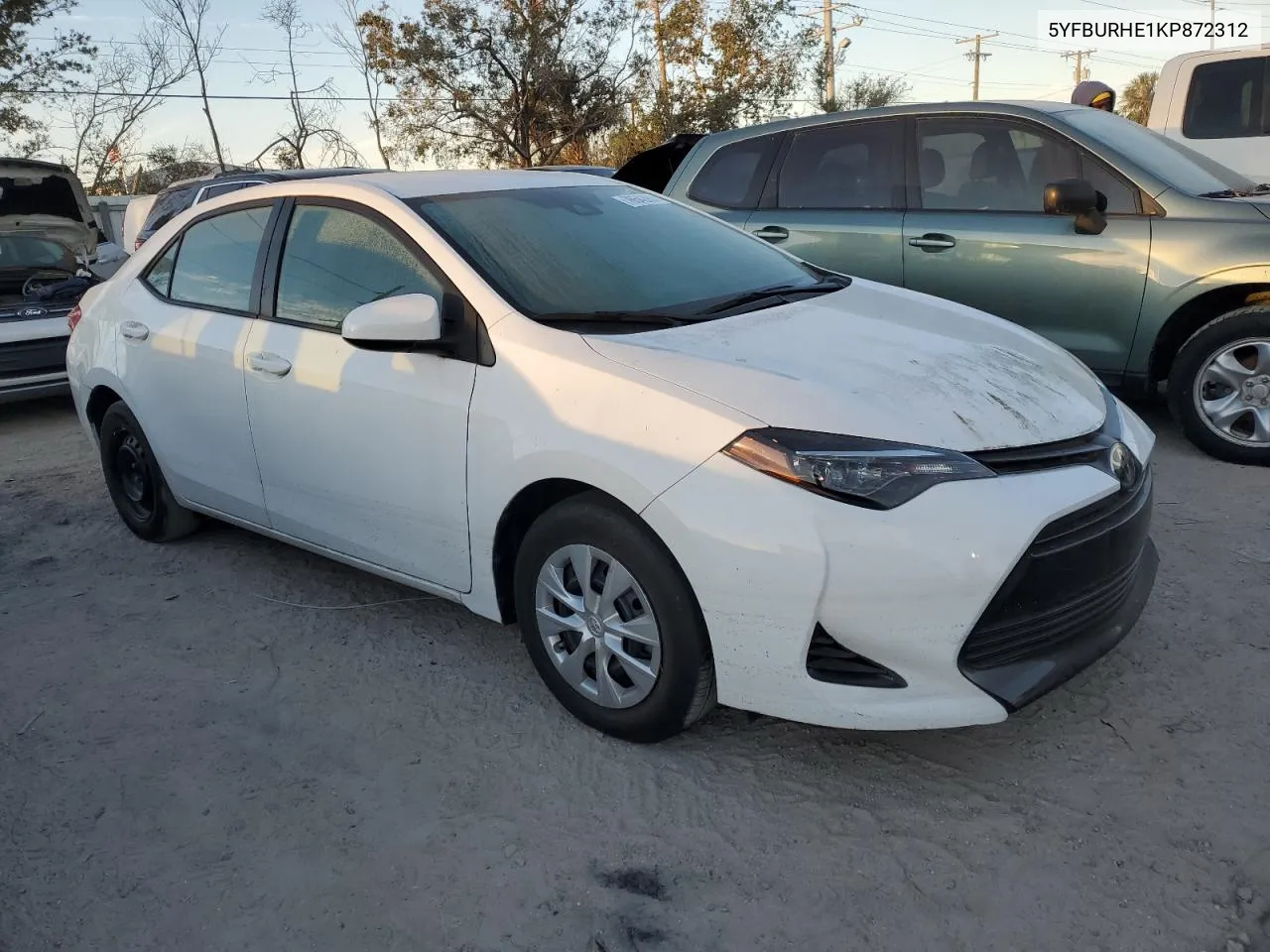 2019 Toyota Corolla L VIN: 5YFBURHE1KP872312 Lot: 76542904