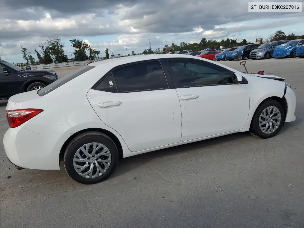 2019 Toyota Corolla L VIN: 2T1BURHE3KC207816 Lot: 76976784